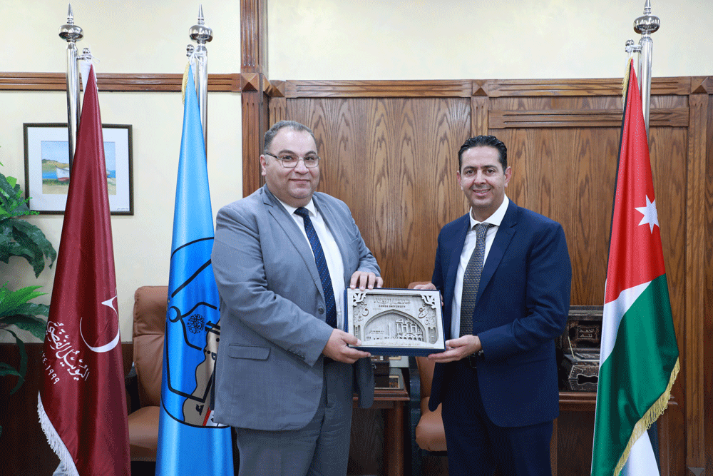 Palestine Ahliya University Visits Zarqa University in Jordan and Signs A Joint Cooperation Agreement