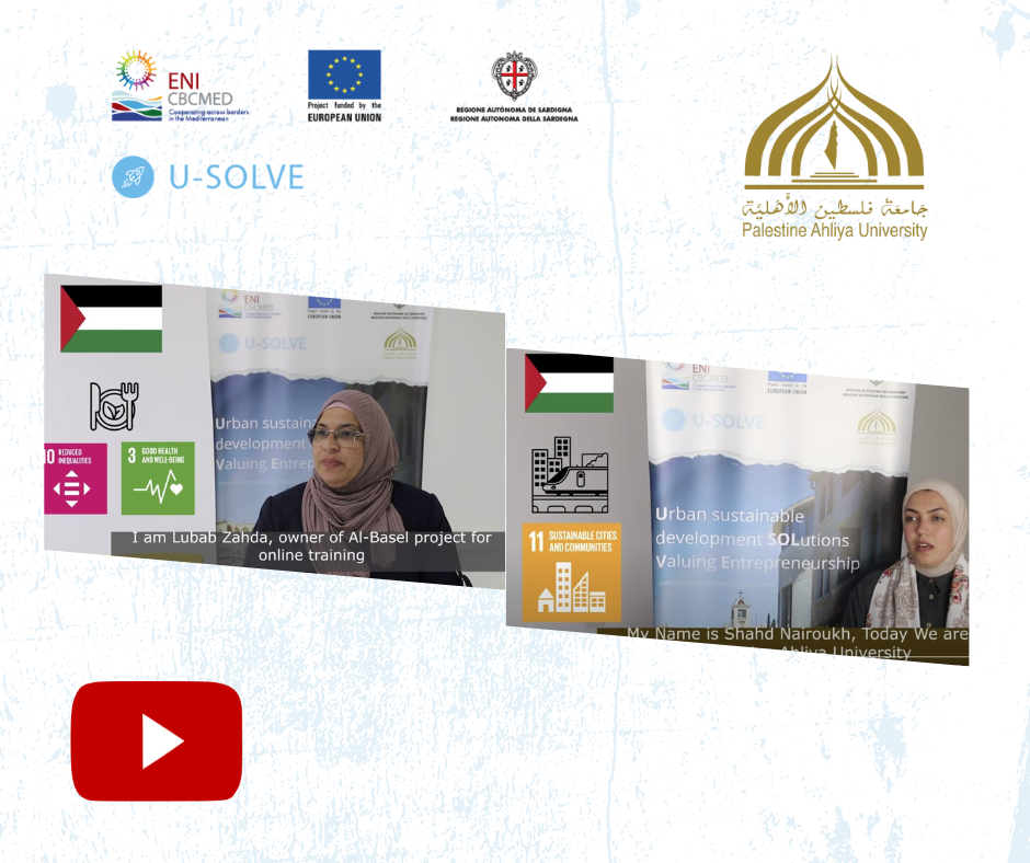 U-SOLVE in Palestine introduces some of its subgrant applicants, get to know them