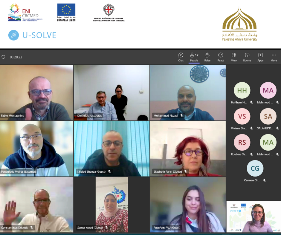 U-SOLVE project successfully conclude its final conference meeting and open workshop